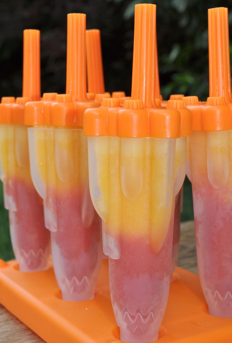 Healthy Fruit Puree Rocket Lollies